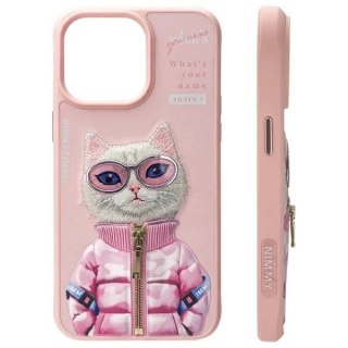 Etui Nimmy Cool&Cute 2.0 na iPhone 15 Pro Max - różowe
