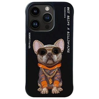 Etui Nimmy Glasses Cool na iPhone 15 Pro Max - czarne