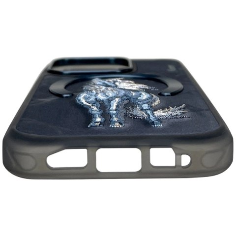 Etui Nimmy Magnetic Fantasy Animal MagSafe na iPhone 16 Pro Max - niebieskie