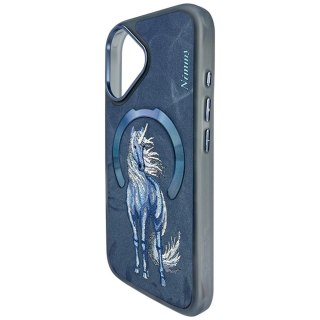 Etui Nimmy Magnetic Fantasy Animal MagSafe na iPhone 16 - niebieskie
