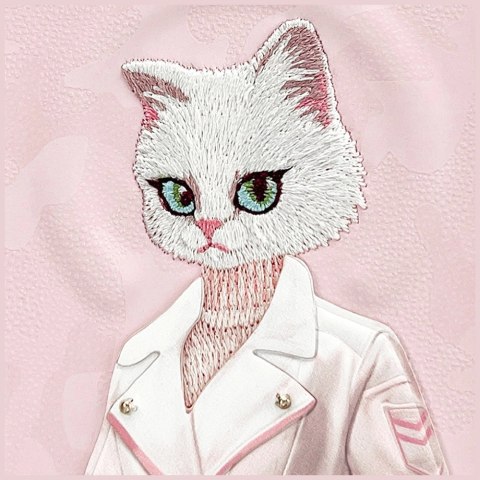 Etui Nimmy Magnetic fashion cute pet MagSafe na iPhone 16 Pro - różowe