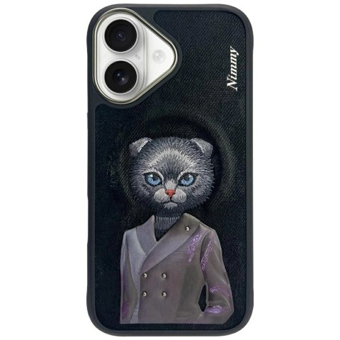 Etui Nimmy Magnetic fashion cute pet MagSafe na iPhone 16 - czarne