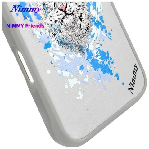 Etui Nimmy Pantera MagSafe do iPhone 16 - jasnoszary