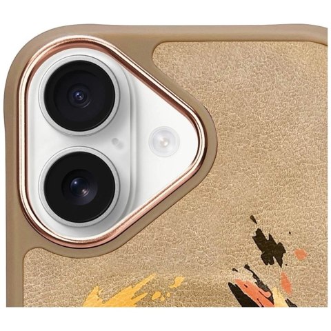 Etui Nimmy Tygrys MagSafe na iPhone 16 - brązowe