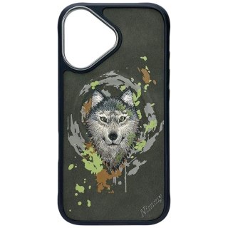 Etui Nimmy Wilk MagSafe do iPhone 16 - ciemnoszary