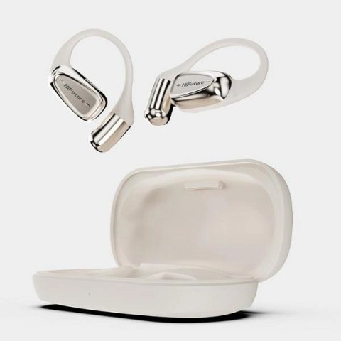 Słuchawki HiFuture FutureMate2 Pro bluetooth 5.4 ENC - beżowe