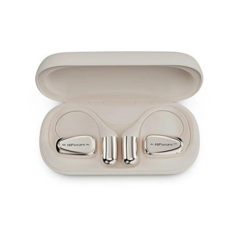 Słuchawki HiFuture FutureMate2 Pro bluetooth 5.4 ENC - beżowe