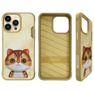 Etui Nimmy Big Eyed Pet 2.0 Cat na iPhone 15 Pro Max - zielone