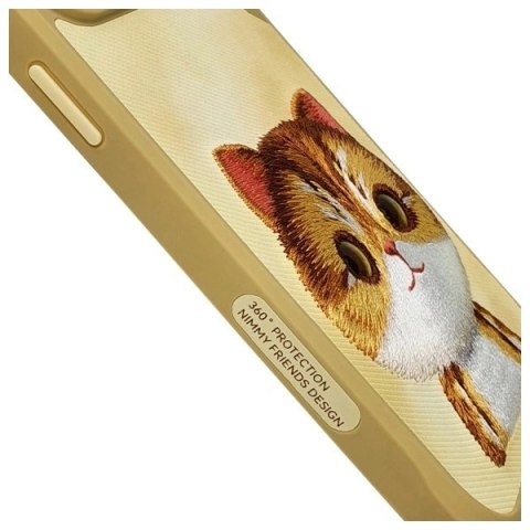 Etui Nimmy Big Eyed Pet 2.0 Cat na iPhone 15 Pro Max - zielone