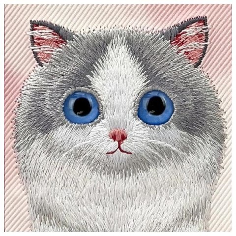 Etui Nimmy Big Eyed Pet 2.0 Cat na iPhone 16 Pro - różowe