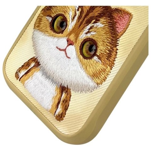 Etui Nimmy Big Eyed Pet 2.0 Cat na iPhone 16 Pro - zielone