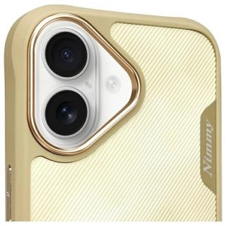 Etui Nimmy Big Eyed Pet 2.0 Cat na iPhone 16 - zielone