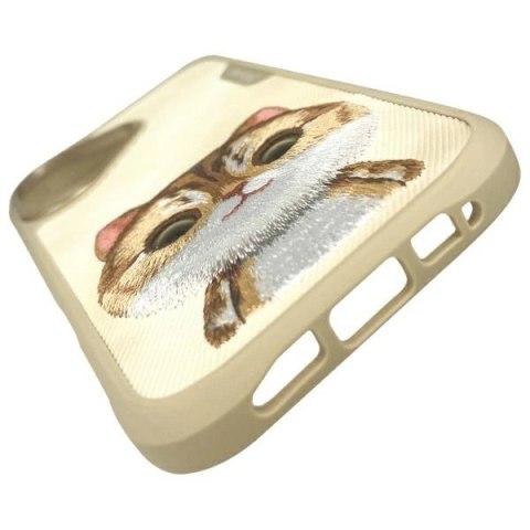 Etui Nimmy Big Eyed Pet 2.0 Cat na iPhone 16 - zielone