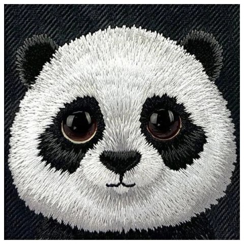Etui Nimmy Big Eyed Pet 2.0 Panda na iPhone 16 Pro Max - czarne