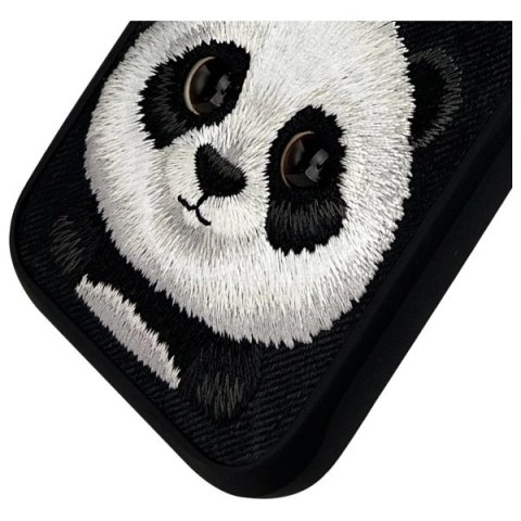 Etui Nimmy Big Eyed Pet 2.0 Panda na iPhone 16 Pro - czarne