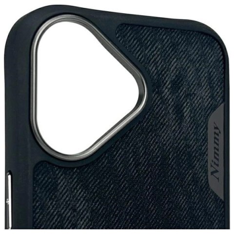 Etui Nimmy Big Eyed Pet 2.0 Panda na iPhone 16 - czarne