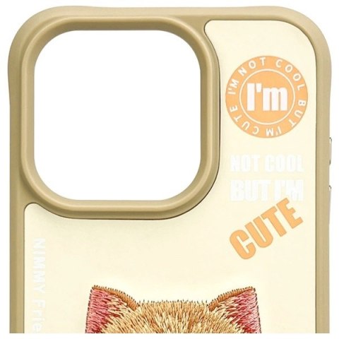 Etui Nimmy Cool&Cute 2.0 Cat na iPhone 15 Pro Max - zielone