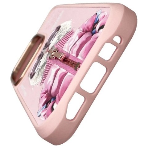 Etui Nimmy Cool&Cute 2.0 Cat na iPhone 16 Pro Max - różowe