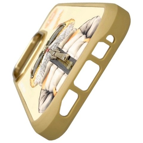 Etui Nimmy Cool&Cute 2.0 Cat na iPhone 16 Pro Max - zielone