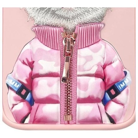 Etui Nimmy Cool&Cute 2.0 Cat na iPhone 16 - różowy