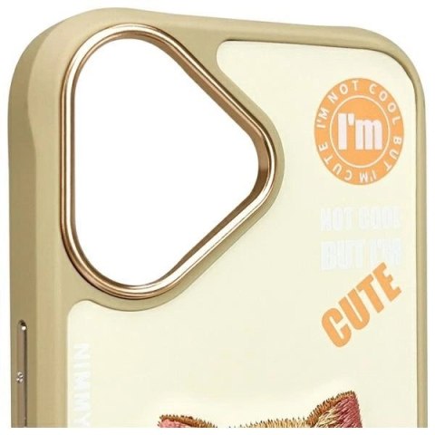 Etui Nimmy Cool&Cute 2.0 Cat na iPhone 16 - zielone