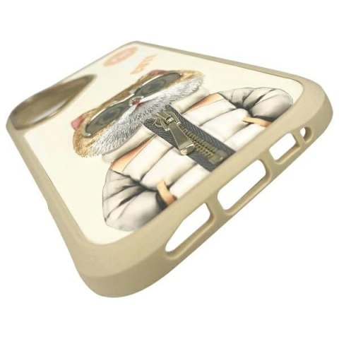 Etui Nimmy Cool&Cute 2.0 Cat na iPhone 16 - zielone