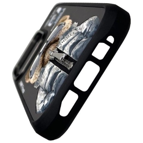 Etui Nimmy Cool&Cute 2.0 Dog na iPhone 16 Pro Max - czarny