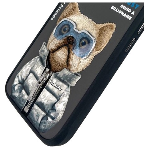 Etui Nimmy Cool&Cute 2.0 Dog na iPhone 16 - czarne