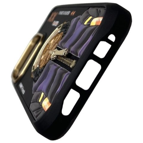 Etui Nimmy Cool&Cute 2.0 Monkey na iPhone 16 Pro - czarne