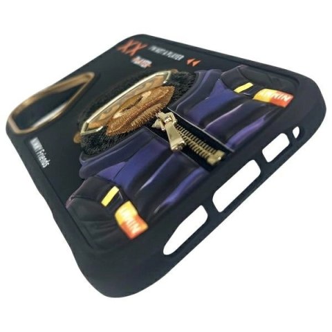 Etui Nimmy Cool&Cute 2.0 Monkey na iPhone 16 - czarne