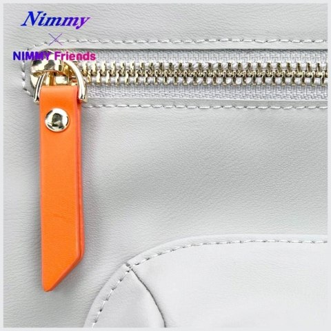 Plecak Nimmy Cool&Cute 2.0 Bear na laptopa - szary