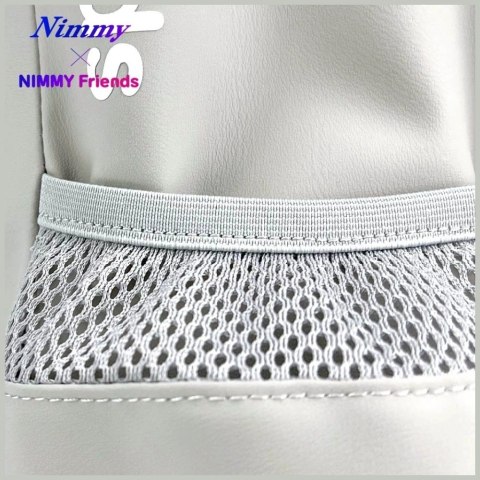 Plecak Nimmy Cool&Cute 2.0 Bear na laptopa - szary