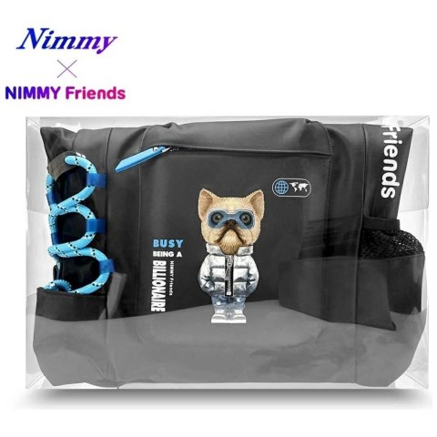 Plecak Nimmy Cool&Cute 2.0 Dog do laptopa - czarny