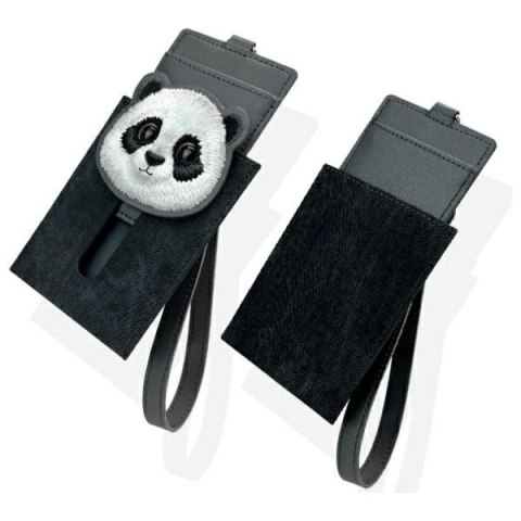 Portfel Nimmy Big Eyed Pet 2.0 Panda etui na karty - czarny