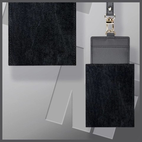 Portfel Nimmy Big Eyed Pet 2.0 Panda etui na karty - czarny