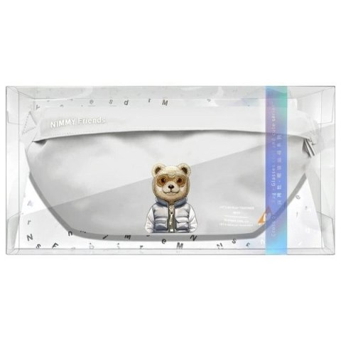 Torba na ramię Nimmy Crossbody Cool&Cute 2.0 Bear - szara