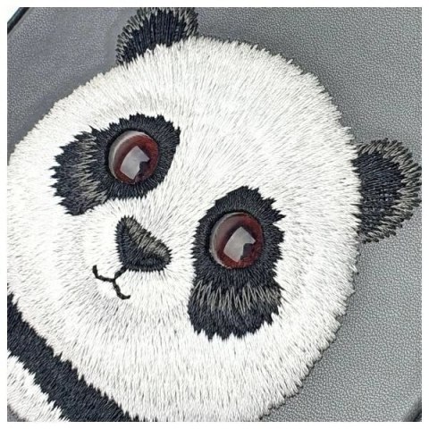 Torebka Nimmy Big Eyed Pet 2.0 Panda na telefon - czarna