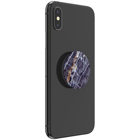 Uchwyt Popsockets 2 Gold On Dark Marble i podstawka do telefonu