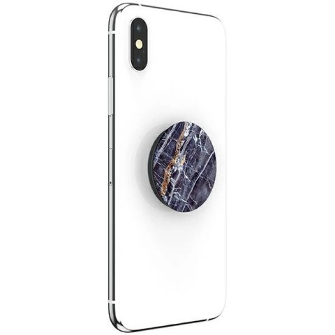 Uchwyt Popsockets 2 Gold On Dark Marble i podstawka do telefonu