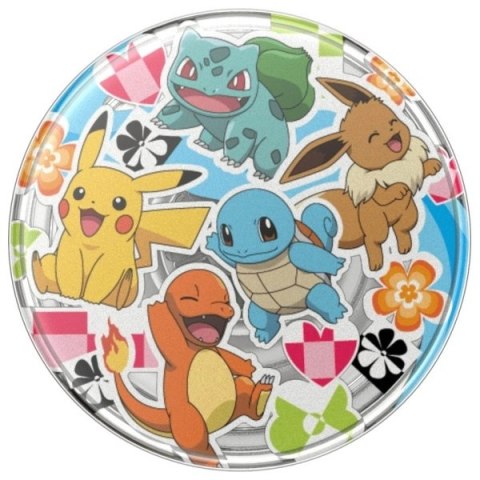 Uchwyt Popsockets 2 Pokemon Multi Transparent i podstawka do telefonu