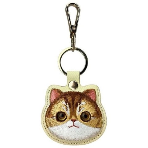 Zestaw Nimmy Big Eyed Pet 2.0 Cat 3w1 torebka na telefon + portfel + etui na lokalizator - beżowy