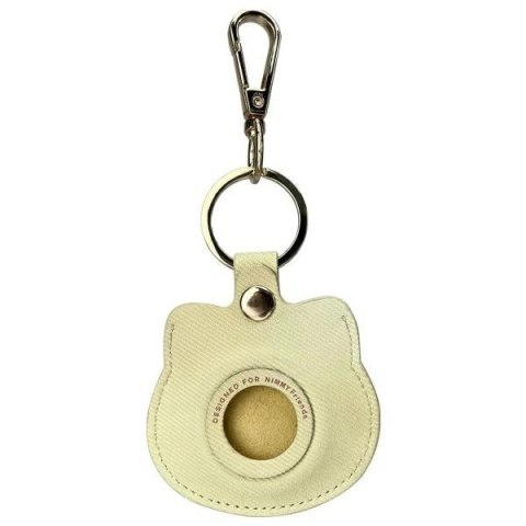 Zestaw Nimmy Big Eyed Pet 2.0 Cat 3w1 torebka na telefon + portfel + etui na lokalizator - beżowy