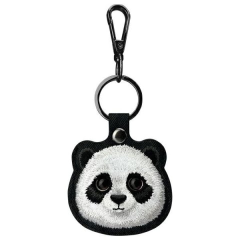 Zestaw Nimmy Big Eyed Pet 2.0 Panda 3w1 torebka na telefon + portfel + etui na lokalizator - czarny