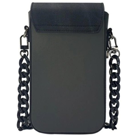 Zestaw Nimmy Big Eyed Pet 2.0 Panda 3w1 torebka na telefon + portfel + etui na lokalizator - czarny