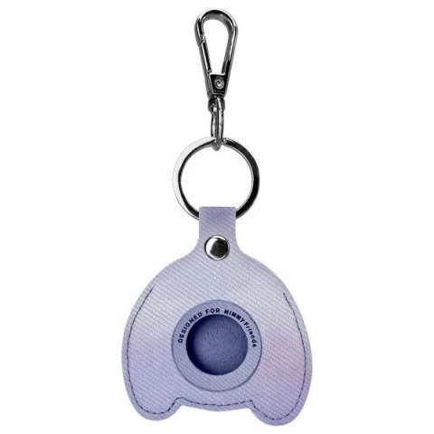 Zestaw Nimmy Big Eyed Pet 2.0 Rabbit 3w1 torebka na telefon + portfel + etui na lokalizator - fioletowy