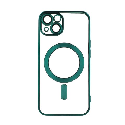 Nakładka Color Chrome Mag do iPhone 15 6,1" zielona Nakładka Color Chrome Mag do iPhone 15 6,1" zielona