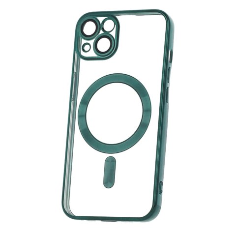 Nakładka Color Chrome Mag do iPhone 15 6,1" zielona Nakładka Color Chrome Mag do iPhone 15 6,1" zielona
