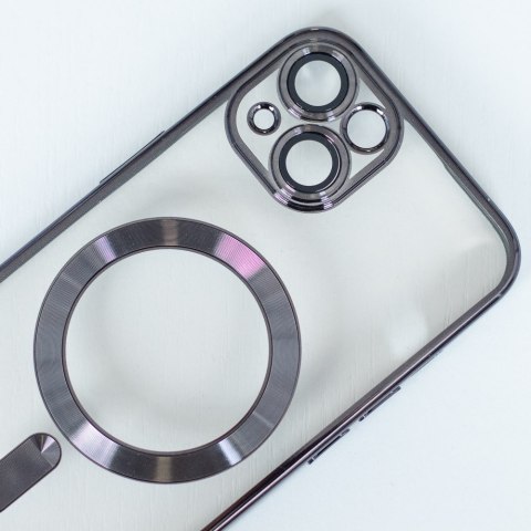 Nakładka Color Chrome Mag do iPhone 15 Pro Max 6,7" czarna Nakładka Color Chrome Mag do iPhone 15 Pro Max 6,7" czarna