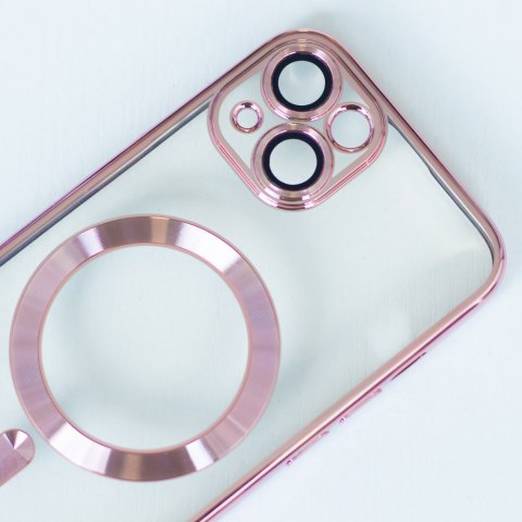 Nakładka Color Chrome Mag do iPhone 15 Pro Max 6,7" różowo-złota Nakładka Color Chrome Mag do iPhone 15 Pro Max 6,7" różowo-złota