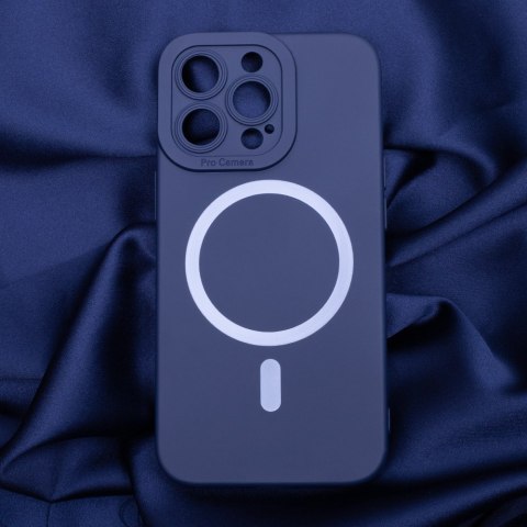 Nakładka Silicon Mag do iPhone 15 6,1" ciemnoniebieska Nakładka Silicon Mag do iPhone 15 6,1" ciemnoniebieska